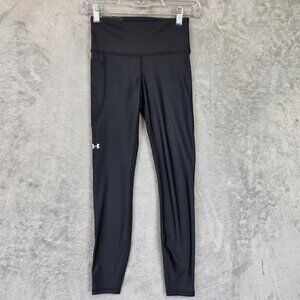 Under Armour Leggings Womens XS Compression High Rise Full Length Pocket Gym